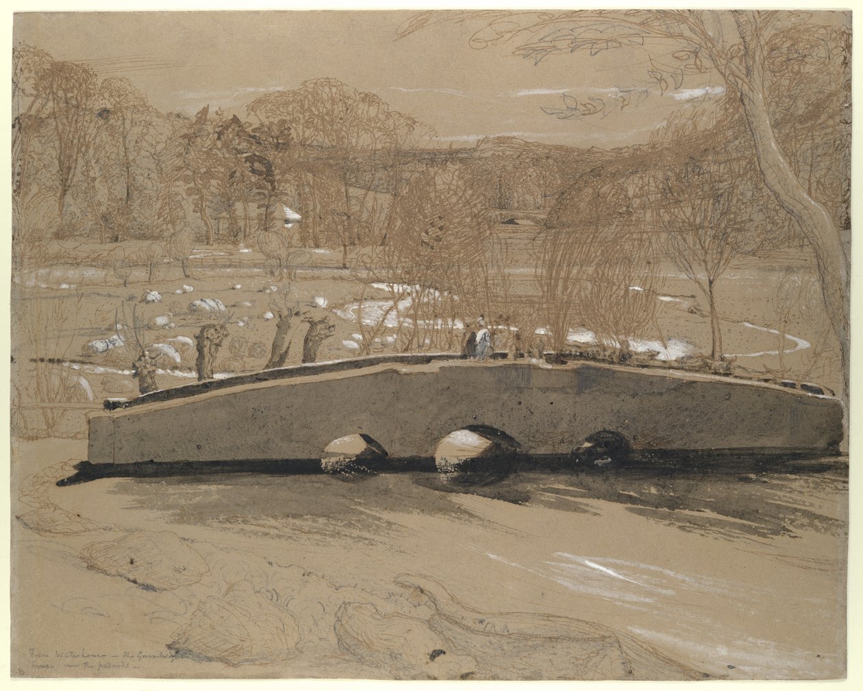 El puente de Shoreham de Samuel Palmer