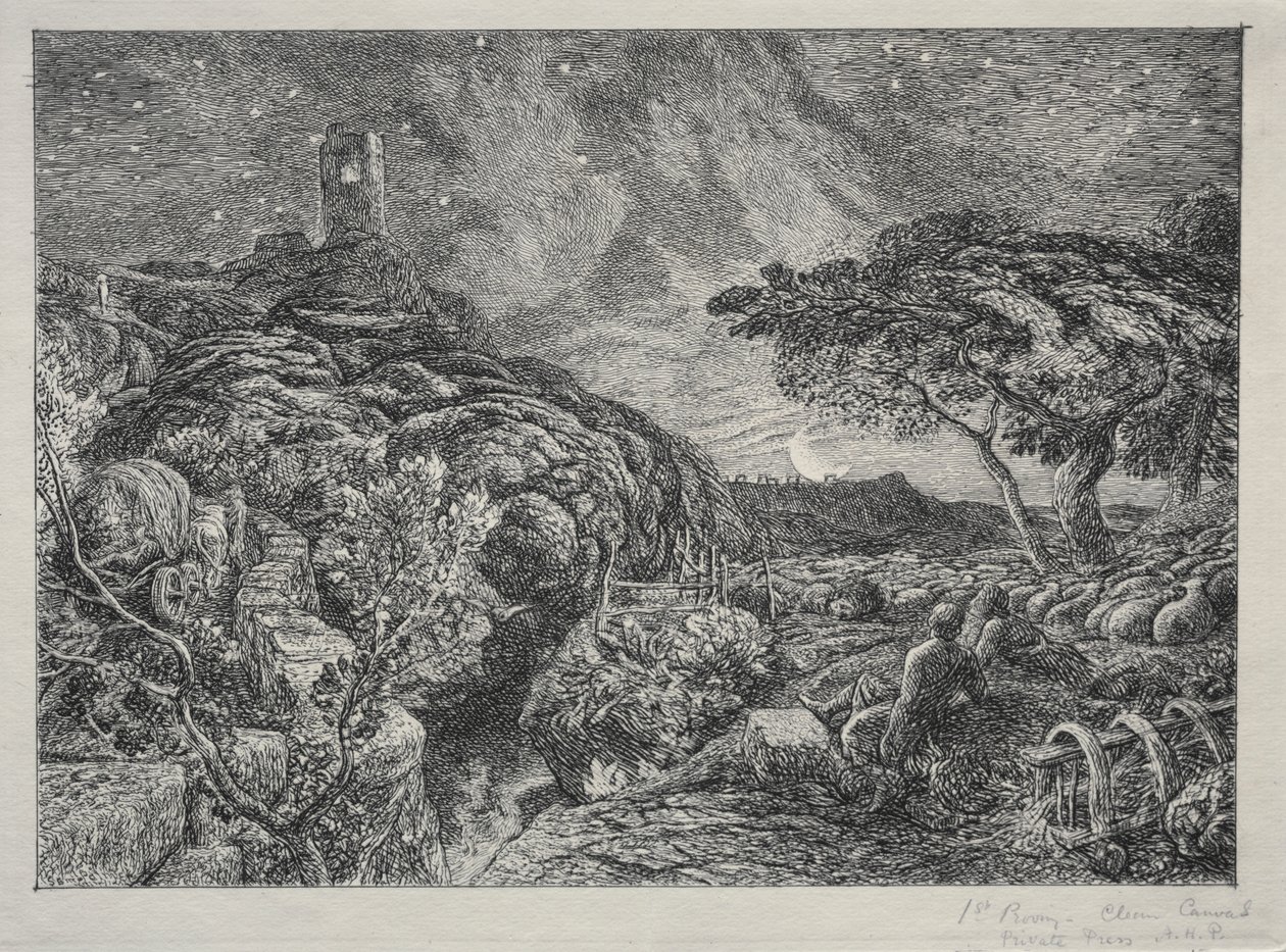 La Torre Solitaria de Samuel Palmer