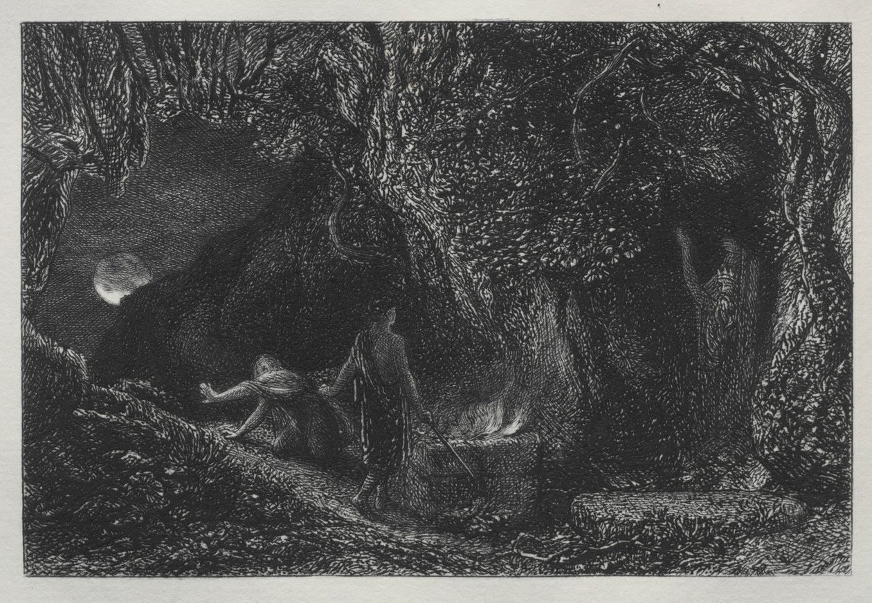 El Sepulcro, 1883 de Samuel Palmer
