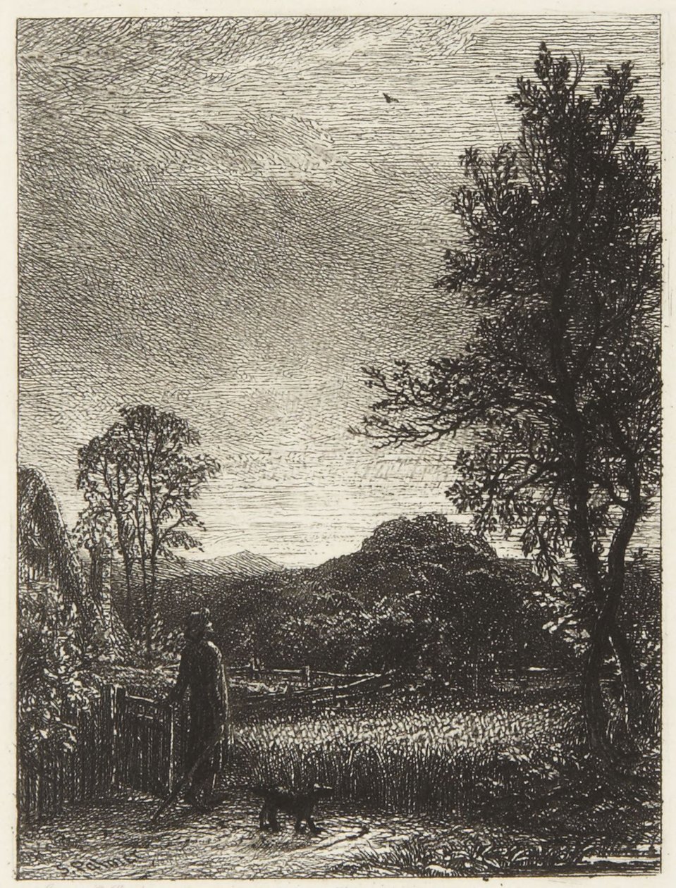 La alondra de Samuel Palmer