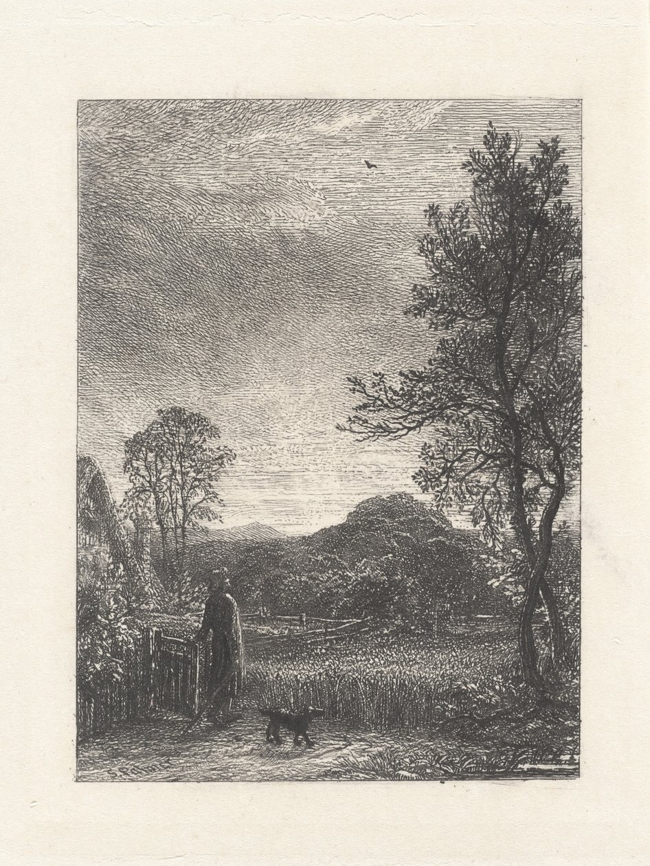 La alondra común de Samuel Palmer