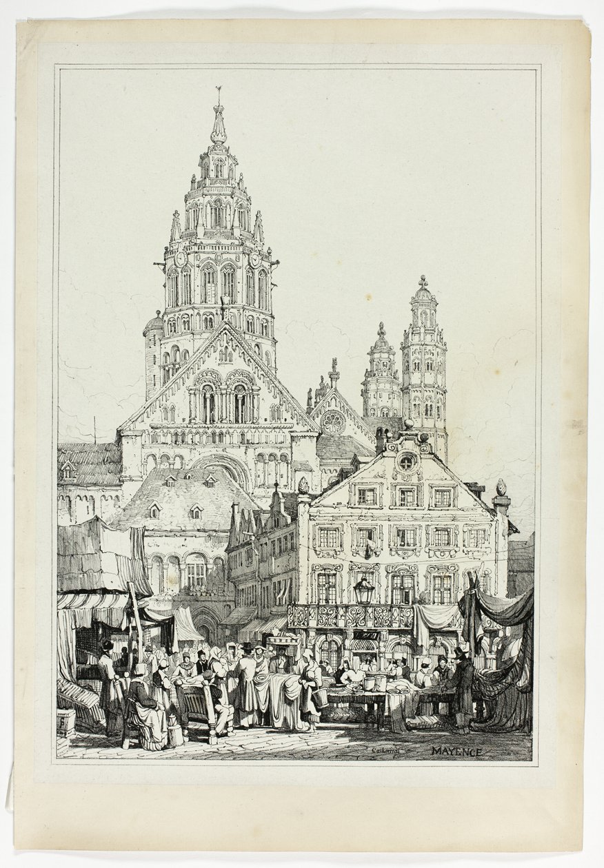 Catedral de Mayence de Samuel Prout