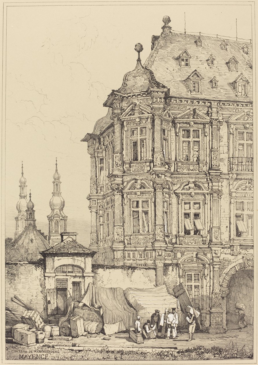 Castillo de Martinsbourg, Maguncia de Samuel Prout