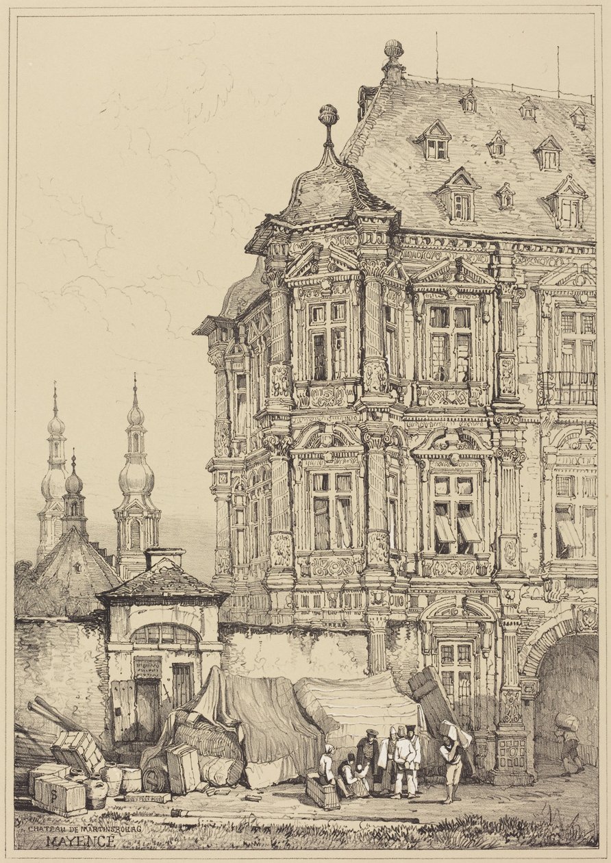 Castillo de Martinsburg, Maguncia de Samuel Prout