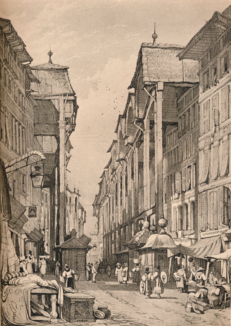 Ginebra, c. 1830 de Samuel Prout