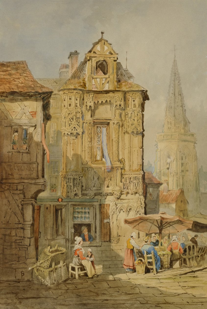 Mercado de Brujas de Samuel Prout
