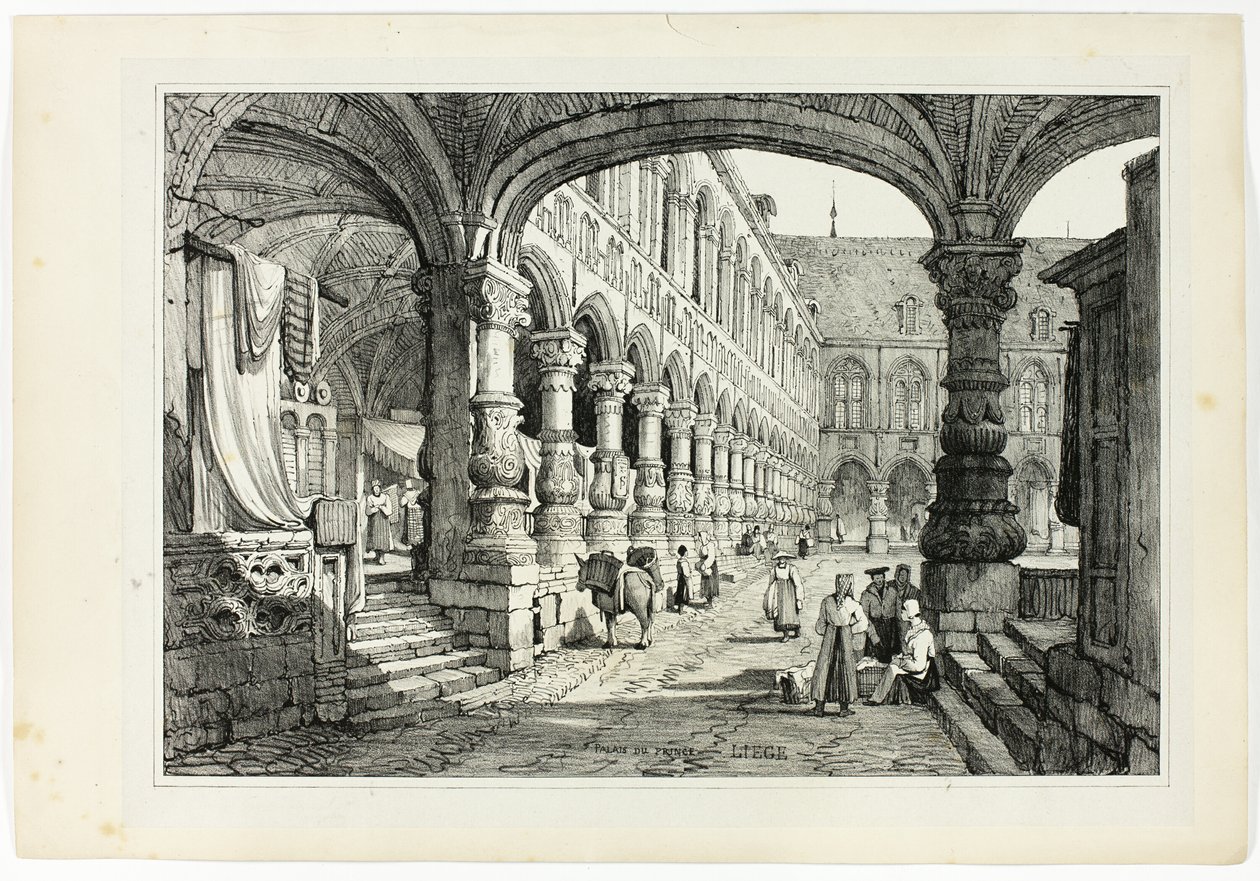 Palacio del Príncipe, Lieja de Samuel Prout