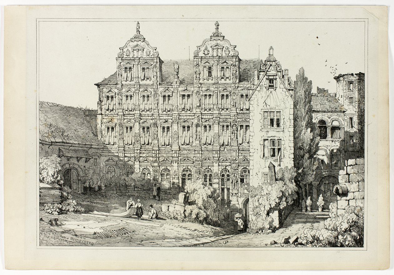 Parte del castillo de Heidelberg de Samuel Prout