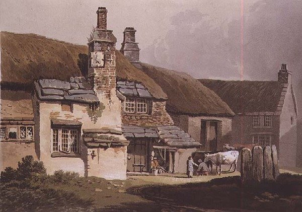 Rudimentos del paisaje, pl. 52 de Samuel Prout