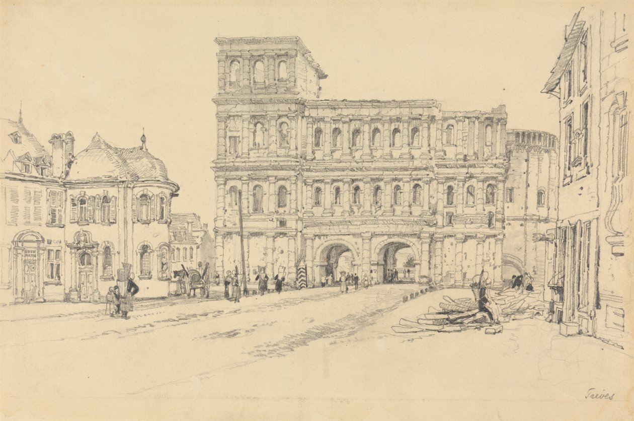 La Porta Nigra, Tréveris de Samuel Prout