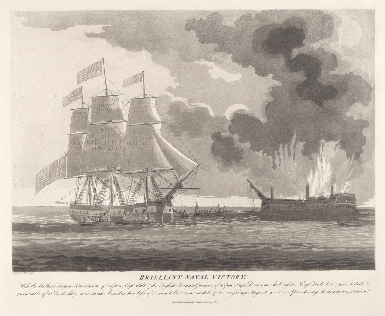Brillante victoria naval de Samuel Seymour