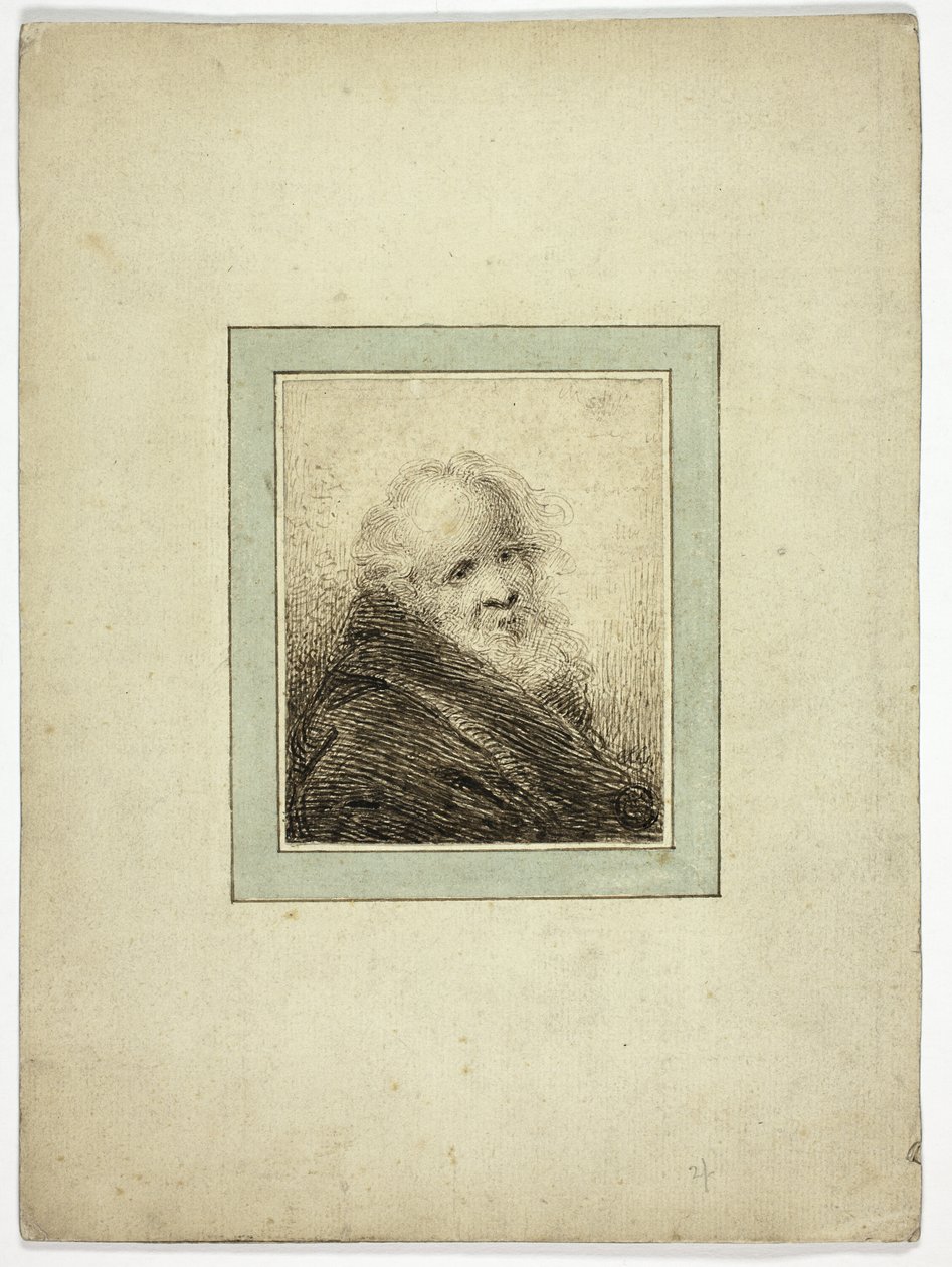 Busto de anciano de Samuel Shelley