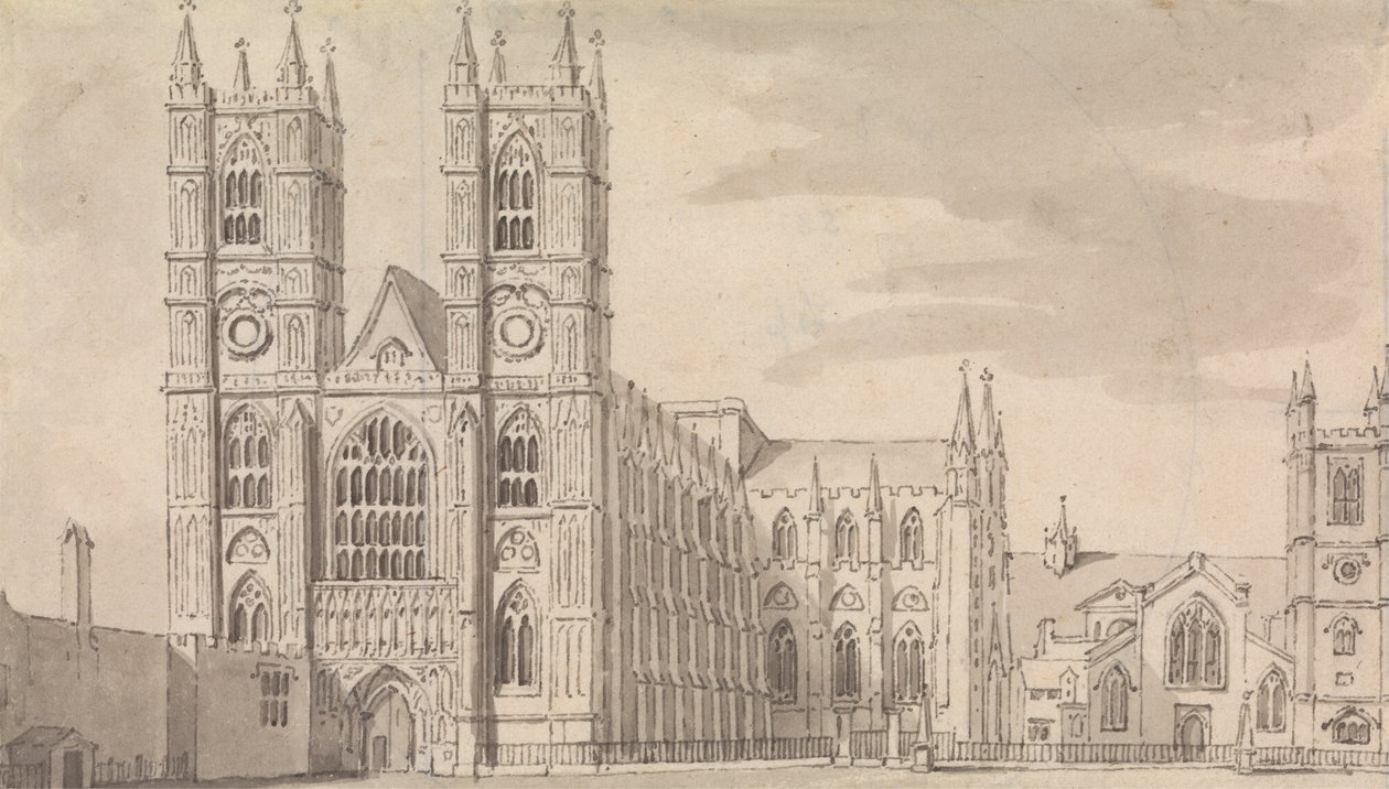 Abadía de Westminster de Samuel Wale