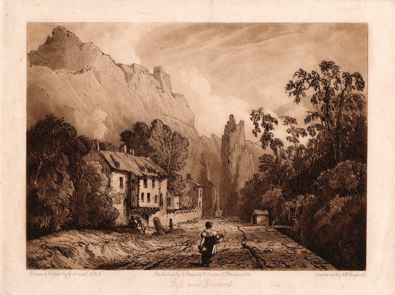 Paso cerca de Dinant de Samuel William Reynolds