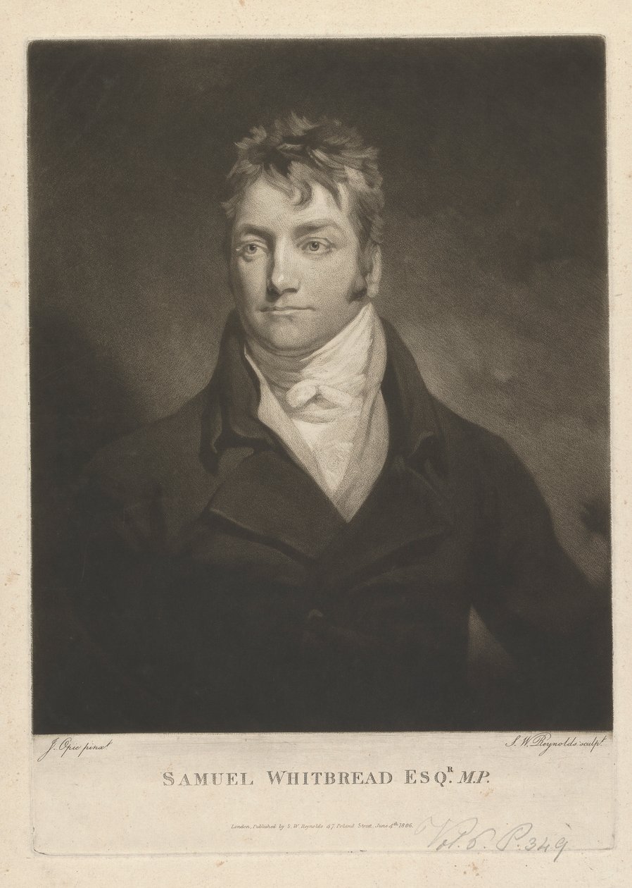 Samuel Whitbread Esq. de Samuel William Reynolds