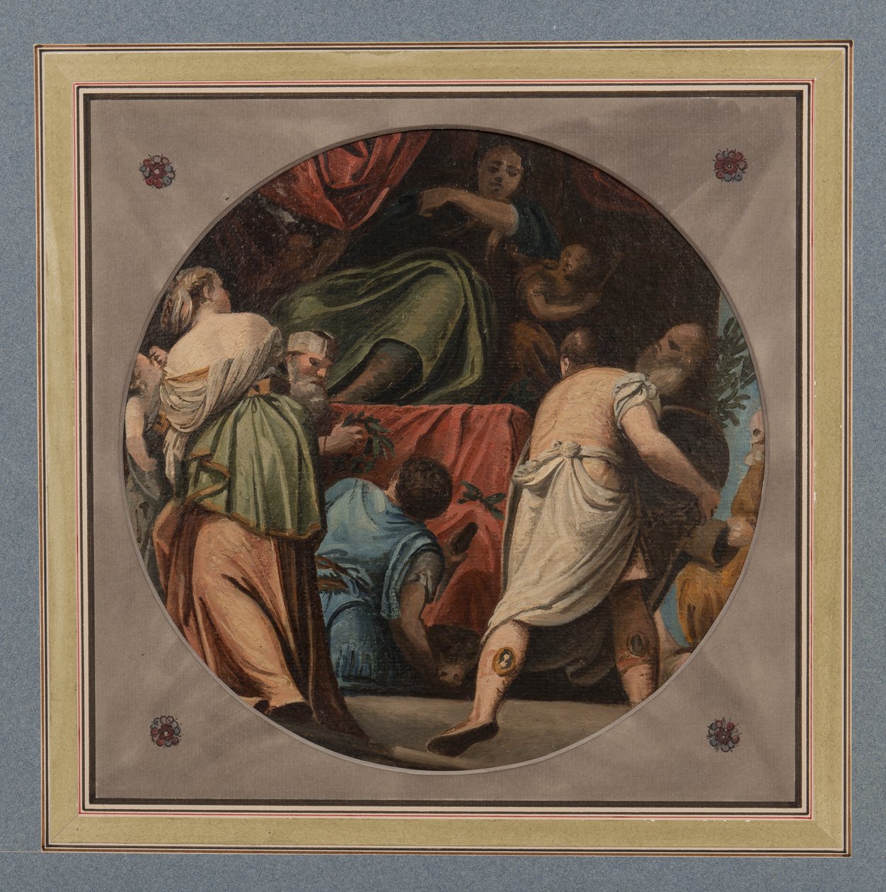Rondel del techo de Samuel Woodforde