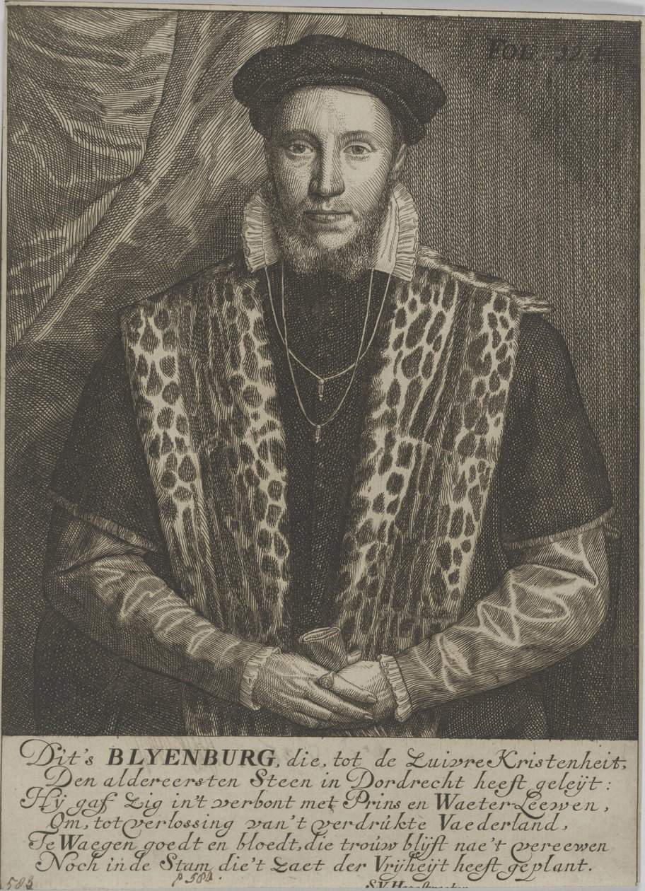 Retrato de Adriaan van Blyenburg, Señor de Schönbeland de Samuel van Hoogstraten