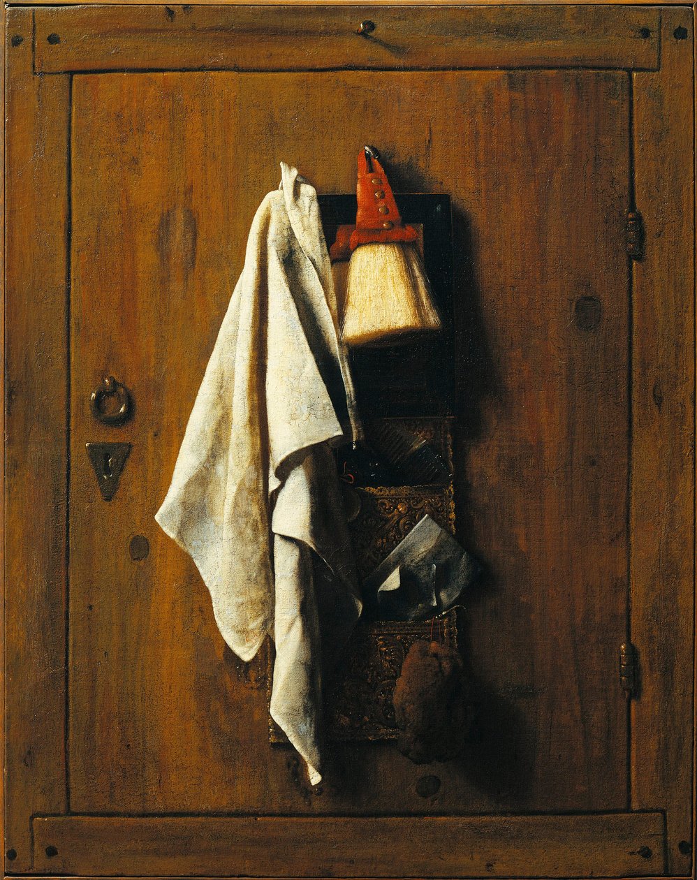 Naturaleza muerta en trampantojo de Samuel van Hoogstraten