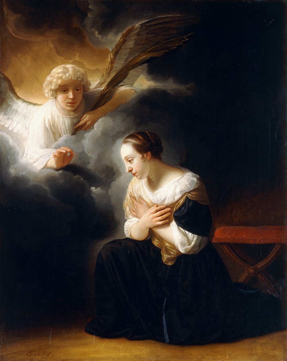 La Virgen y la Inmaculada Concepción, c.1665-75 de Samuel van Hoogstraten