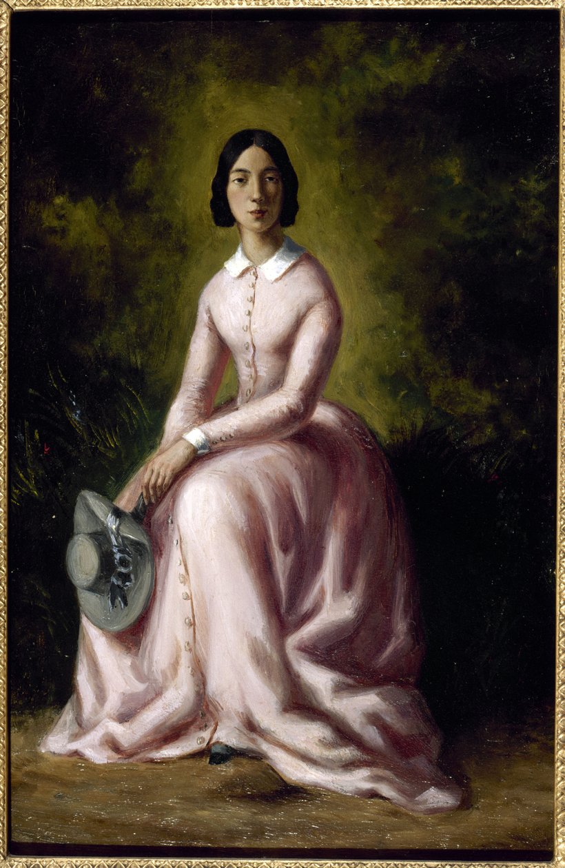 Retrato de la cantante y compositora Pauline Viardot de Sand