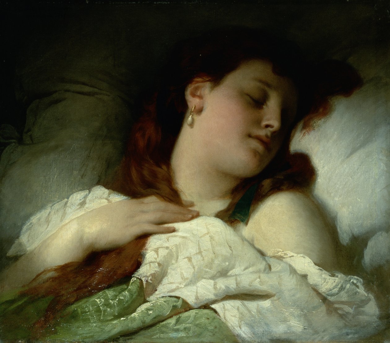 Mujer durmiendo de Sandor Liezen Meyer