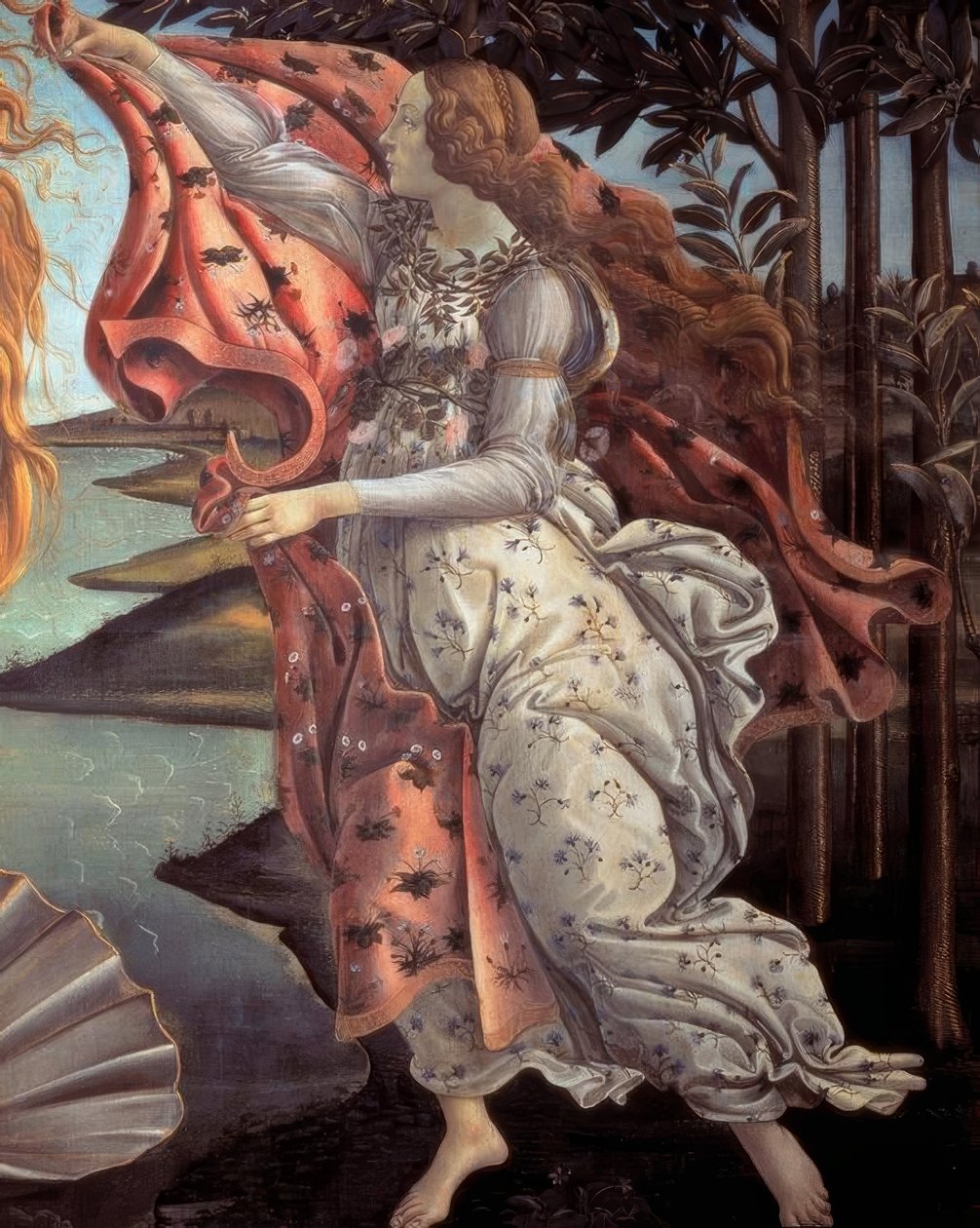El nacimiento de Venus de Sandro Botticelli