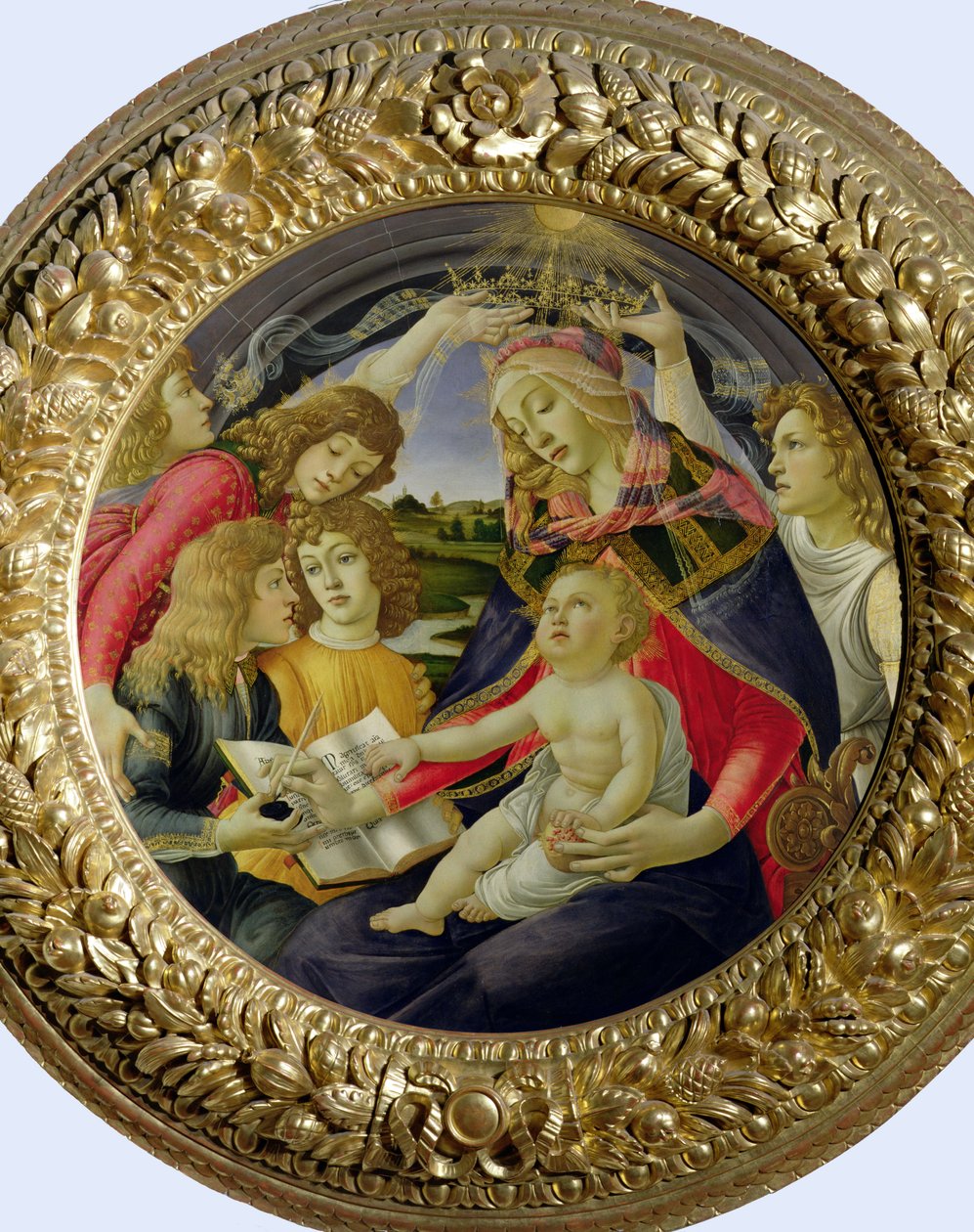 Madonna del Magnificat, 1482 de Sandro Botticelli