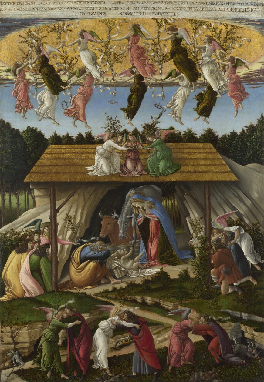 Natividad mística de Sandro Botticelli