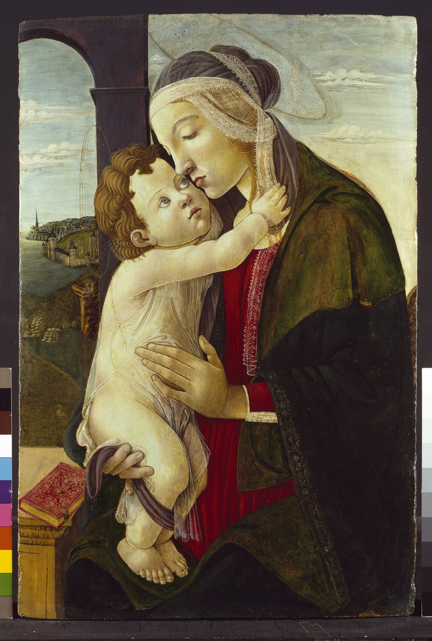 La Virgen y el Niño de Sandro Botticelli