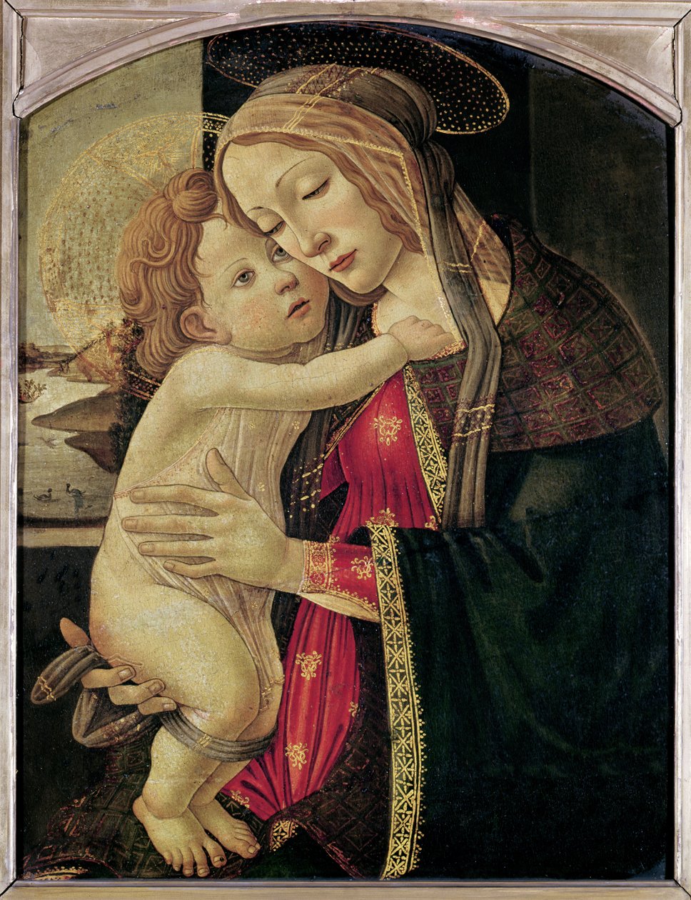 La Virgen y el Niño, c.1500 de Sandro Botticelli