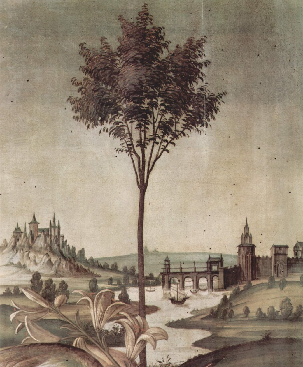 Anunciación de Sandro Botticelli