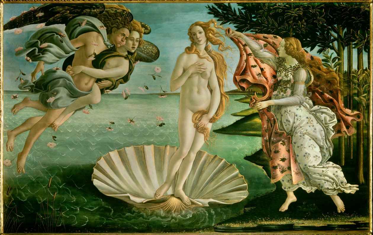 El nacimiento de Venus de Sandro (1444/5 1510) Botticelli