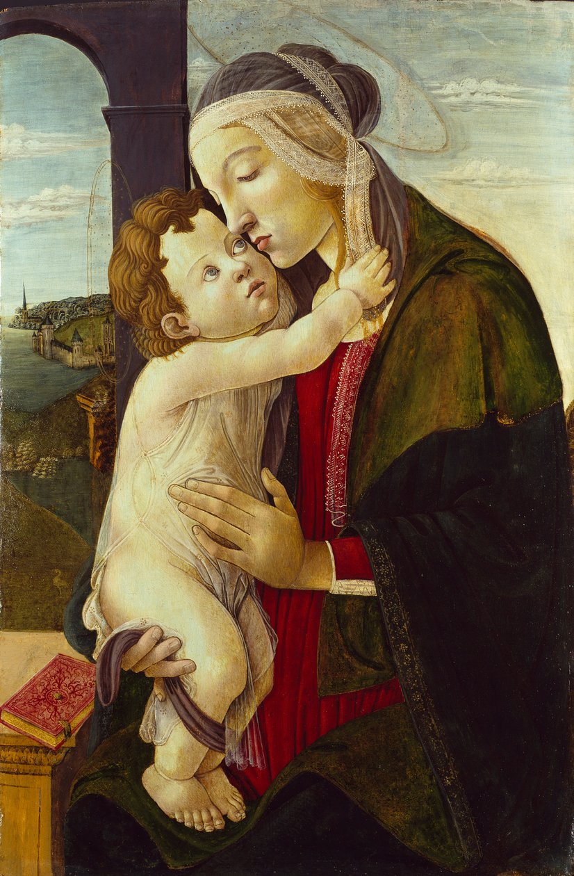 La Virgen y el Niño, c1480-1500 de Sandro Botticelli