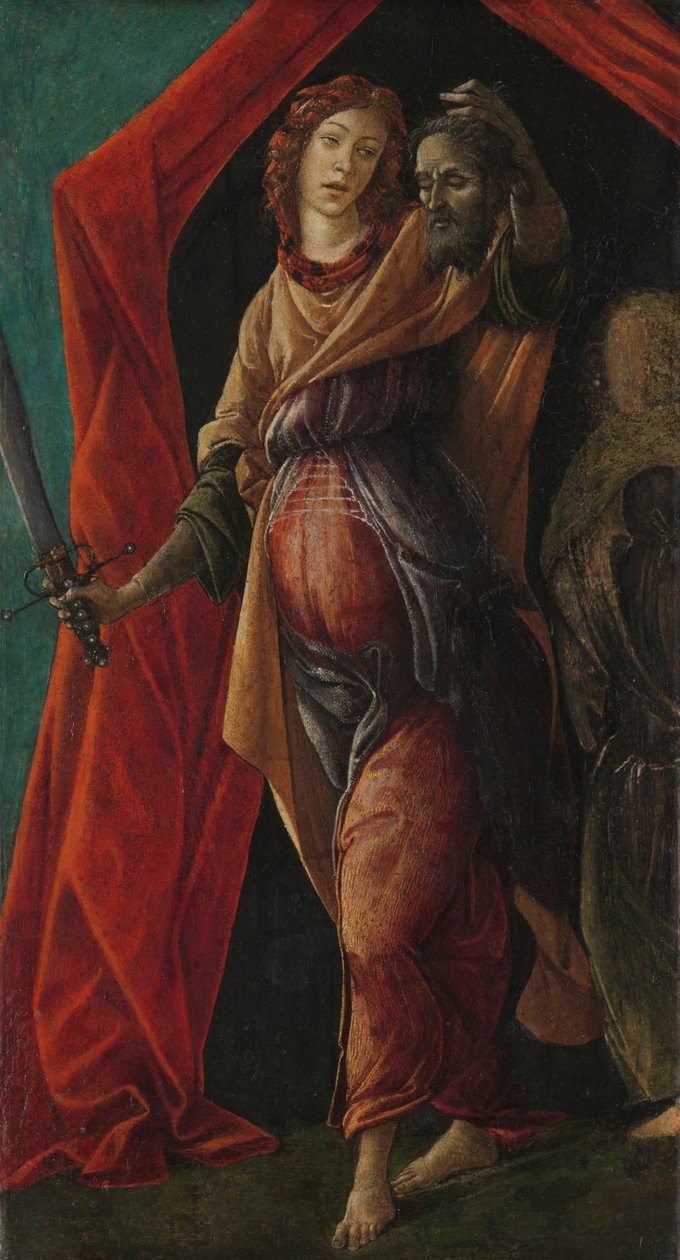 Judith con la cabeza de Holofernes de Sandro Botticelli