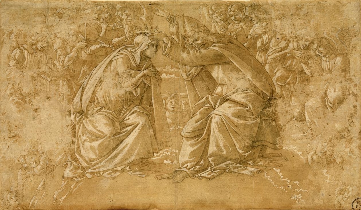 Coronación de María de Sandro Botticelli