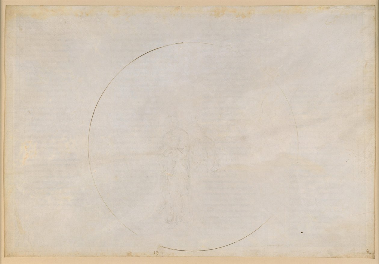 La Divina Comedia, Paraíso XIX. Sexta esfera planetaria (cielo de Júpiter): El águila percibe las dudas de Dante sobre la condenación de los paganos y habla de la justicia insondable de Dios de Sandro Botticelli