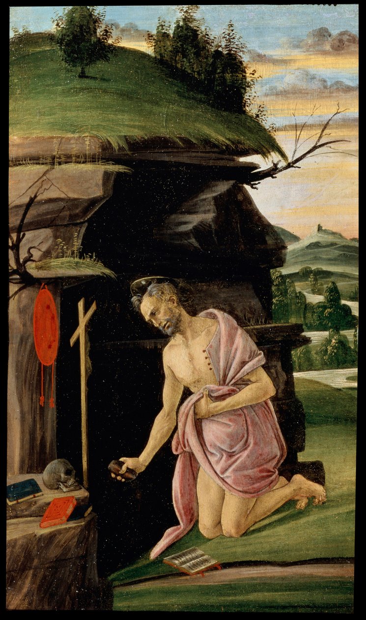 San Jerónimo, entre 1498 y 1505 de Sandro Botticelli