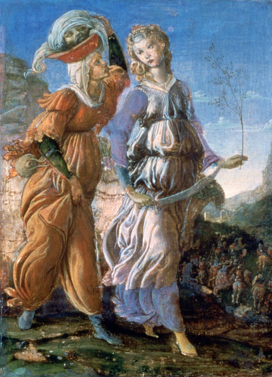 El regreso de Judith, 1467 de Sandro Botticelli
