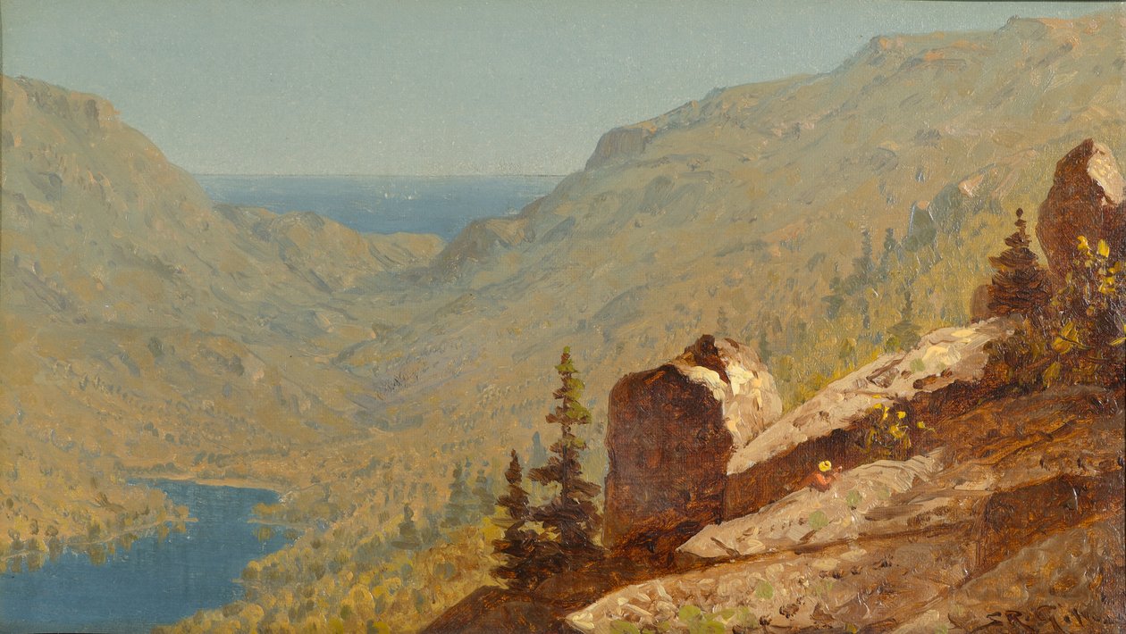 Un boceto en Mount Desert, Maine de Sanford Robinson Gifford