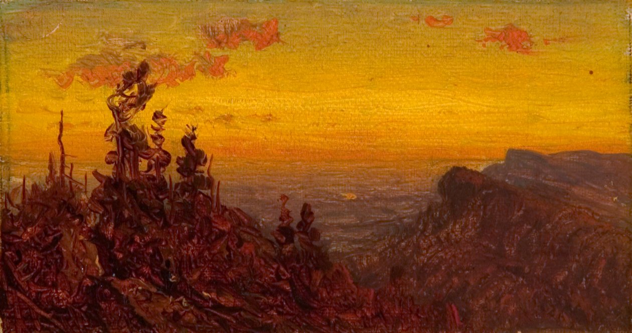 Desde las montañas Shawangunk de Sanford Robinson Gifford