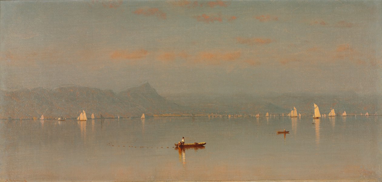 Bahía de Haverstraw, 1868 de Sanford Robinson Gifford