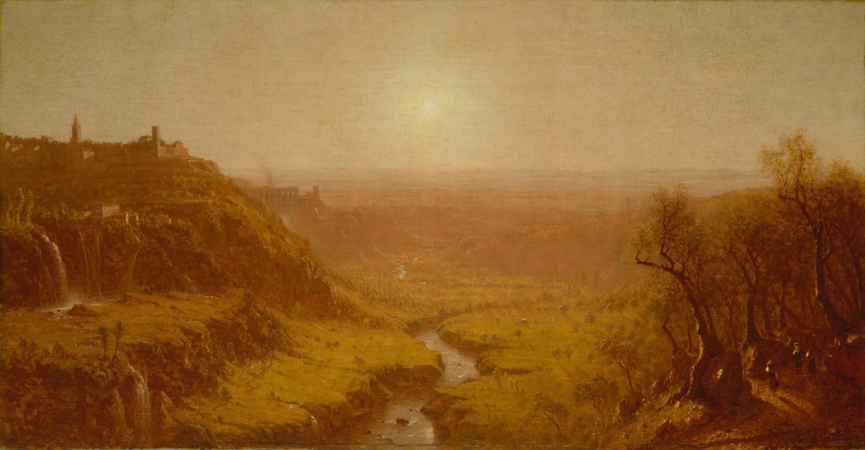 Tívoli, 1870 de Sanford Robinson Gifford