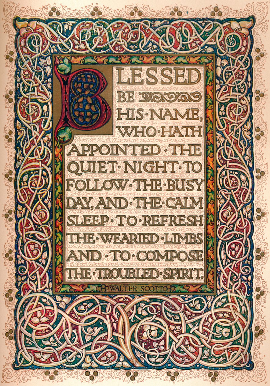 Manuscrito iluminado para ilustrar 