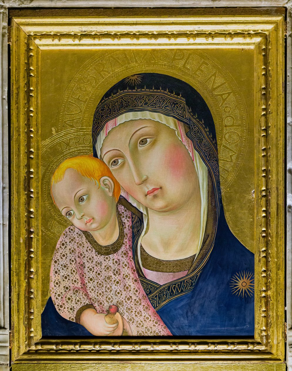 Virgen del Pilar de Sano di also Ansano di Pietro di Mencio Pietro