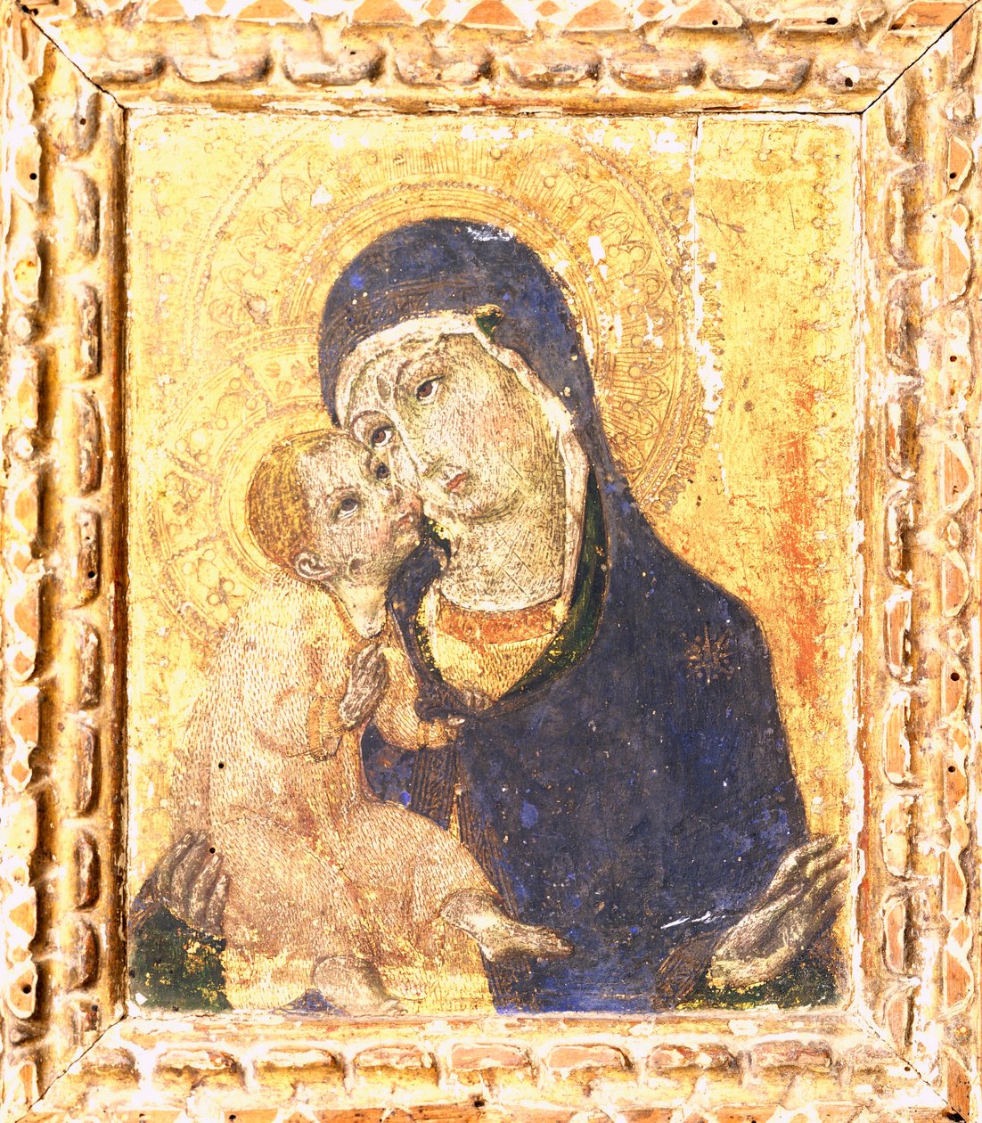 Madonna con Niño de Sano di also Ansano di Pietro di Mencio Pietro