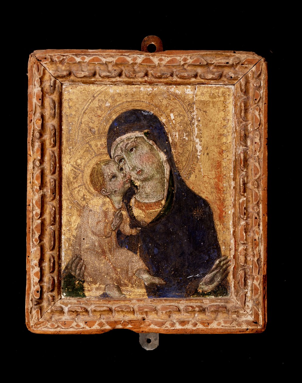 Virgen con niño de Sano di also Ansano di Pietro di Mencio Pietro