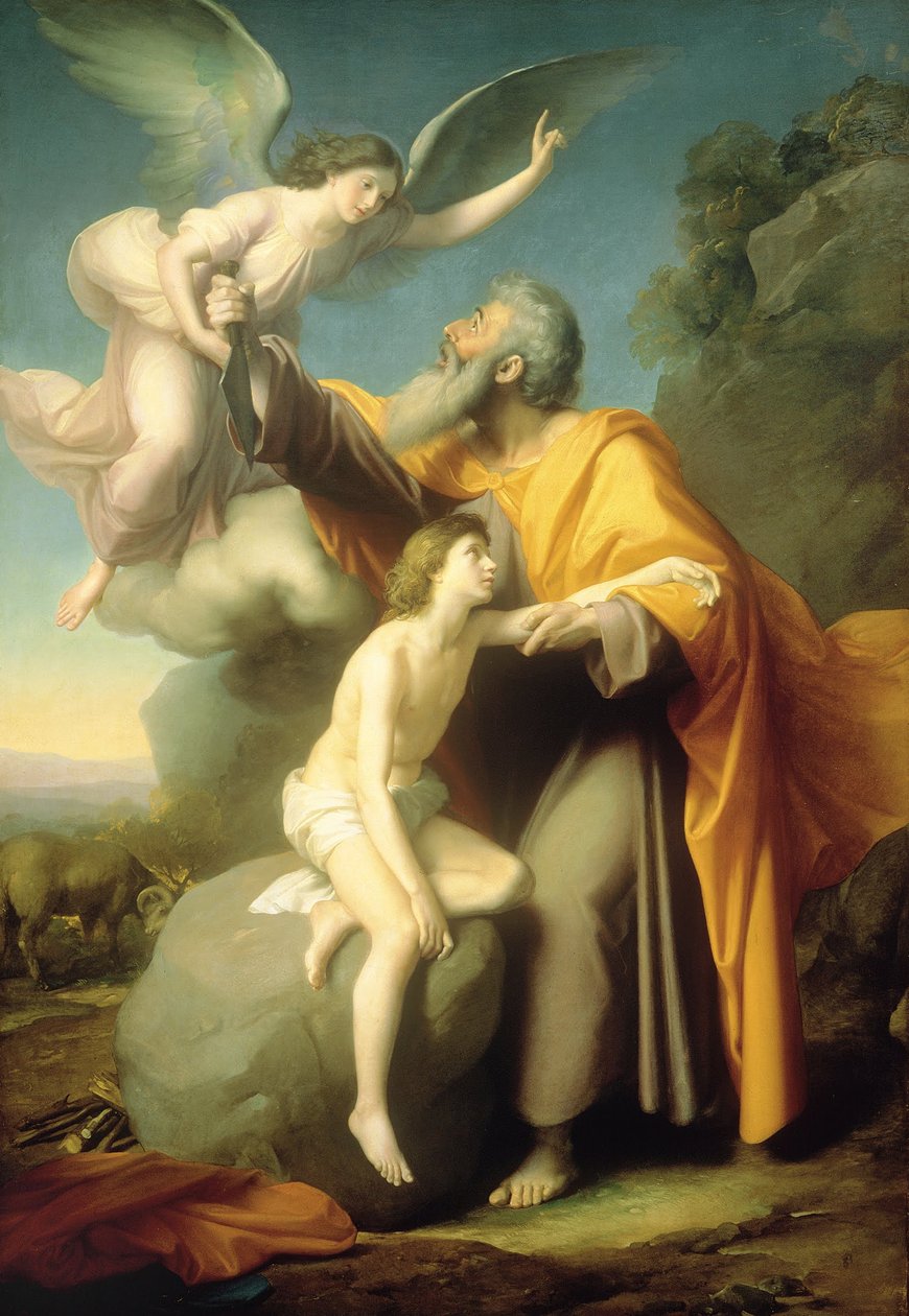 El Sacrificio de Isaac de Santiago Rebull