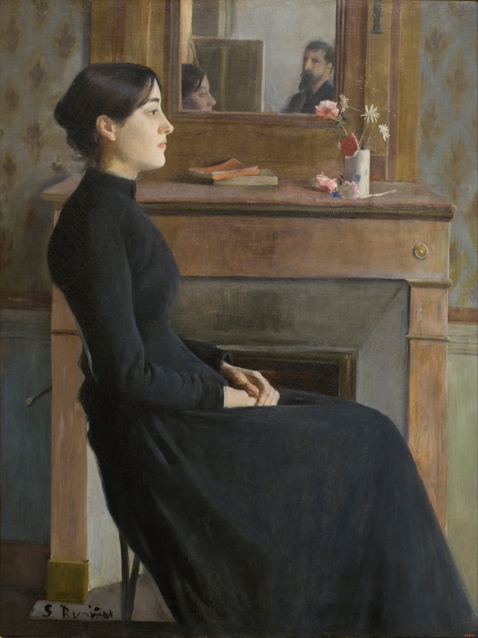 Figura femenina de Santiago Rusiñol