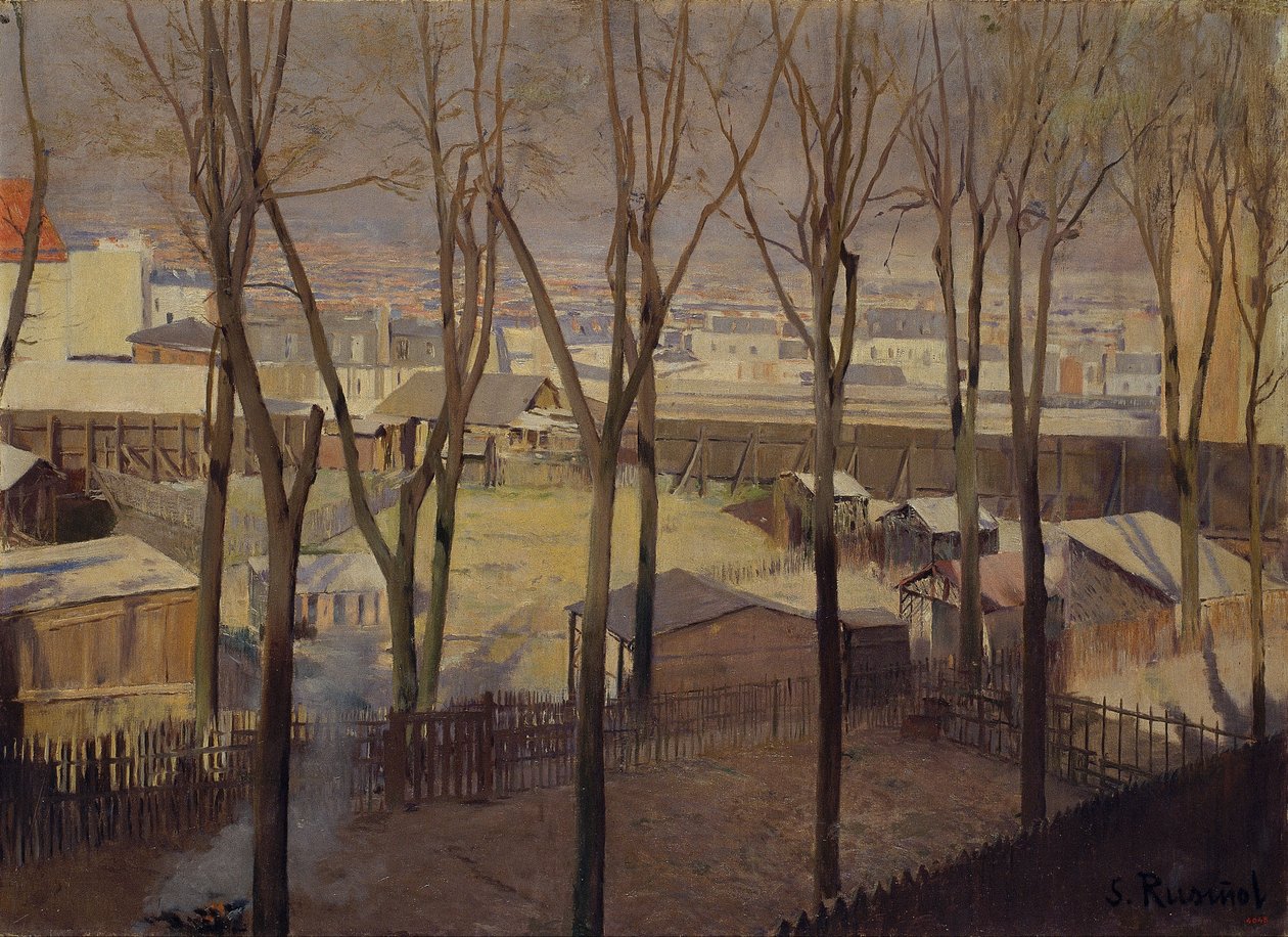 La Butte de Santiago Rusiñol