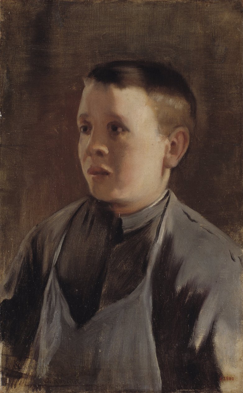 Retrato de un Niño de Santiago Rusiñol
